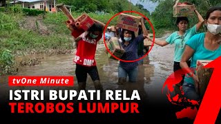 Istri Bupati Sumba Timur Pikul Bantuan untuk Korban Bencana! | tvOne Minute