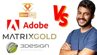 Best Software for Jewelry Design - Jewelry CAD vs Adobe vs MatrixGold vs 3Design vs RhinoGold 6 screenshot 5