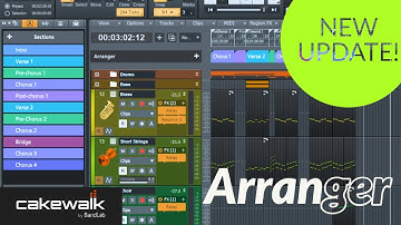 How to use ARRANGER in Cakewalk by Bandlab | Tuestorial: Let