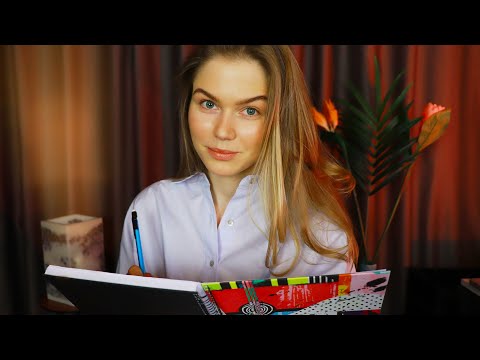 ASMR-Relaxing-Job-Interview-RP,-Asking-You-Personal-Que