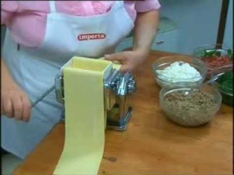 Delihom Pasta Maker - Stainless Steel Pasta Machine, Cutter