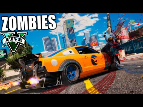 GTA V MOD ZOMBIE SUPER COCHE MUSTANG TUNNING CAP 4 T2 SERIE DE ZOMBIES GTA 5 MODS PC Makiman gta 5 mods typical gamer