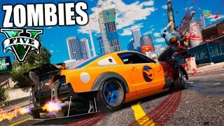 GTA V MOD ZOMBIE SUPER COCHE MUSTANG TUNNING CAP 4 T2 SERIE DE ZOMBIES GTA 5 MODS PC Makiman