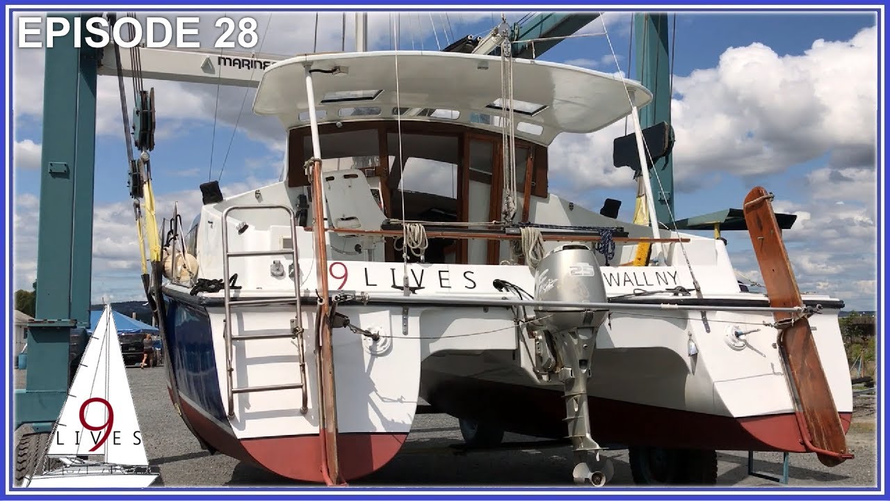 Our USCG Documented Boat Is Now Legit... And Launched! (Episode 28: Sailing 9 LIVES)
