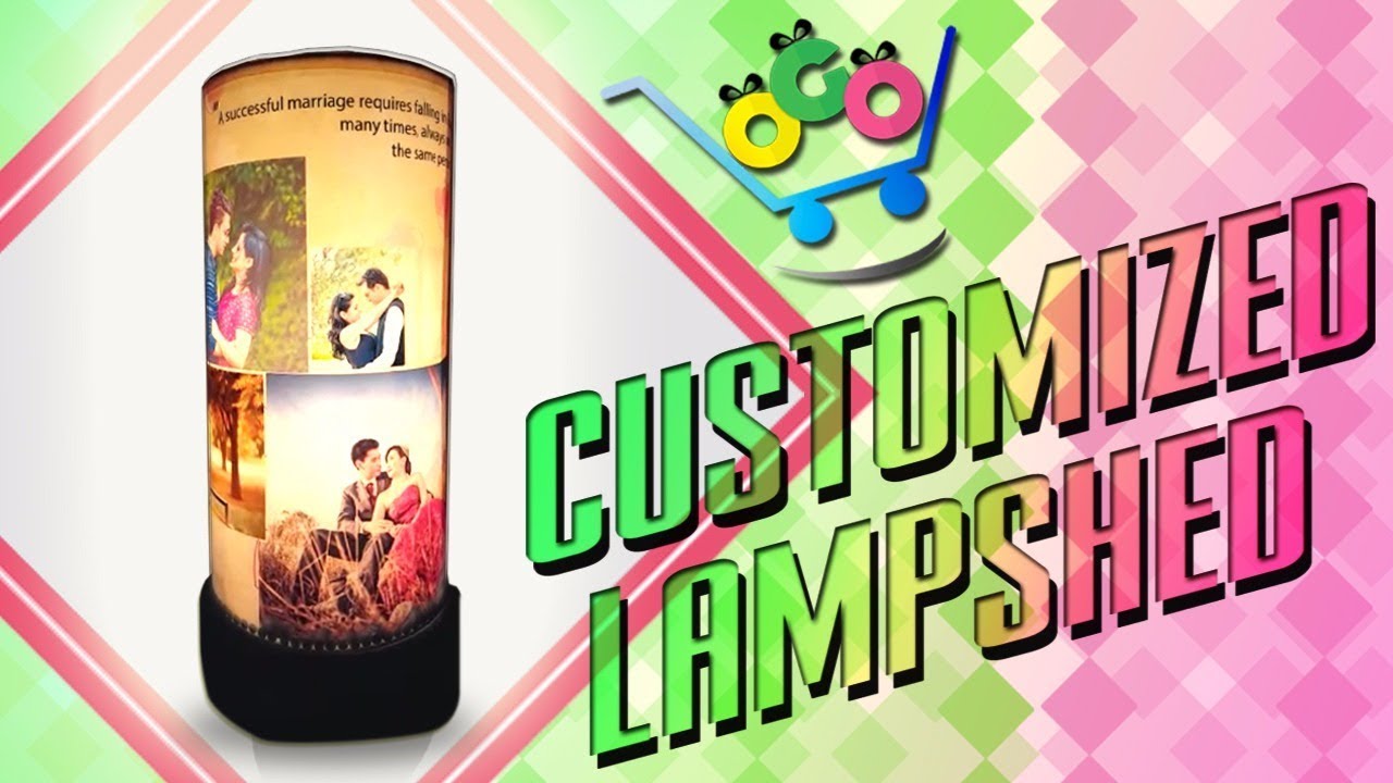 OGO Customised Photo Lampshade | Order Gifts Online