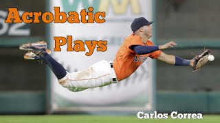 Carlos Correa Defensive Plays