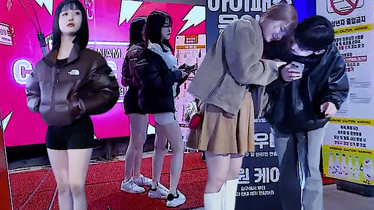 [4K Seoul Korean Street 😎😎😎] It will be fun if you walk along Gangnam Street in Seoul together 😁😁😁