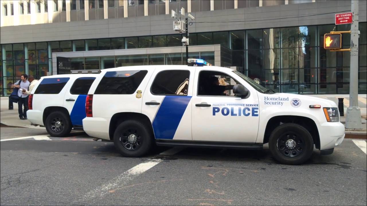 2 Homeland Security Federal Protective Service Police Units Patrolling On Broadway In Manhattan Youtube - federal protective service roblox