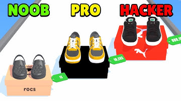 🤢 NOOB 😎 PRO 😈 HACKER | Shoes Evolution 3D | Download Play Store APK