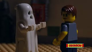 LEGO Halloween Shocker | ST026 | Lego stop motion | Lego brick builder | 4K | Legobricks