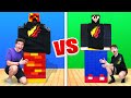 Mega Lego Minecraft Build Battle vs My 13 Year Old Little Brother