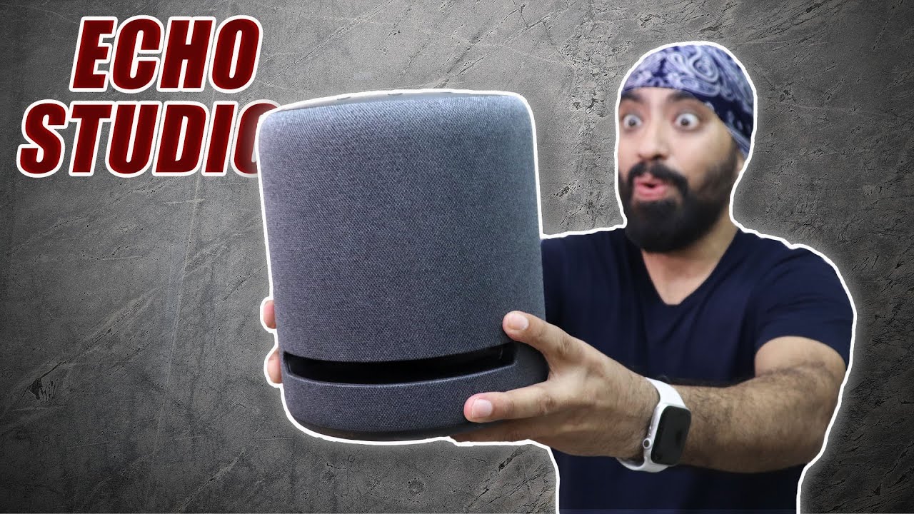 Amazon alexa echo studio for bass lovers youtube