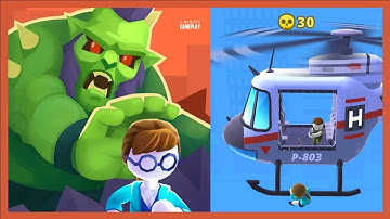 Heli Monsters - Giant Hunter | 3 Minute Gameplay Level 1-4