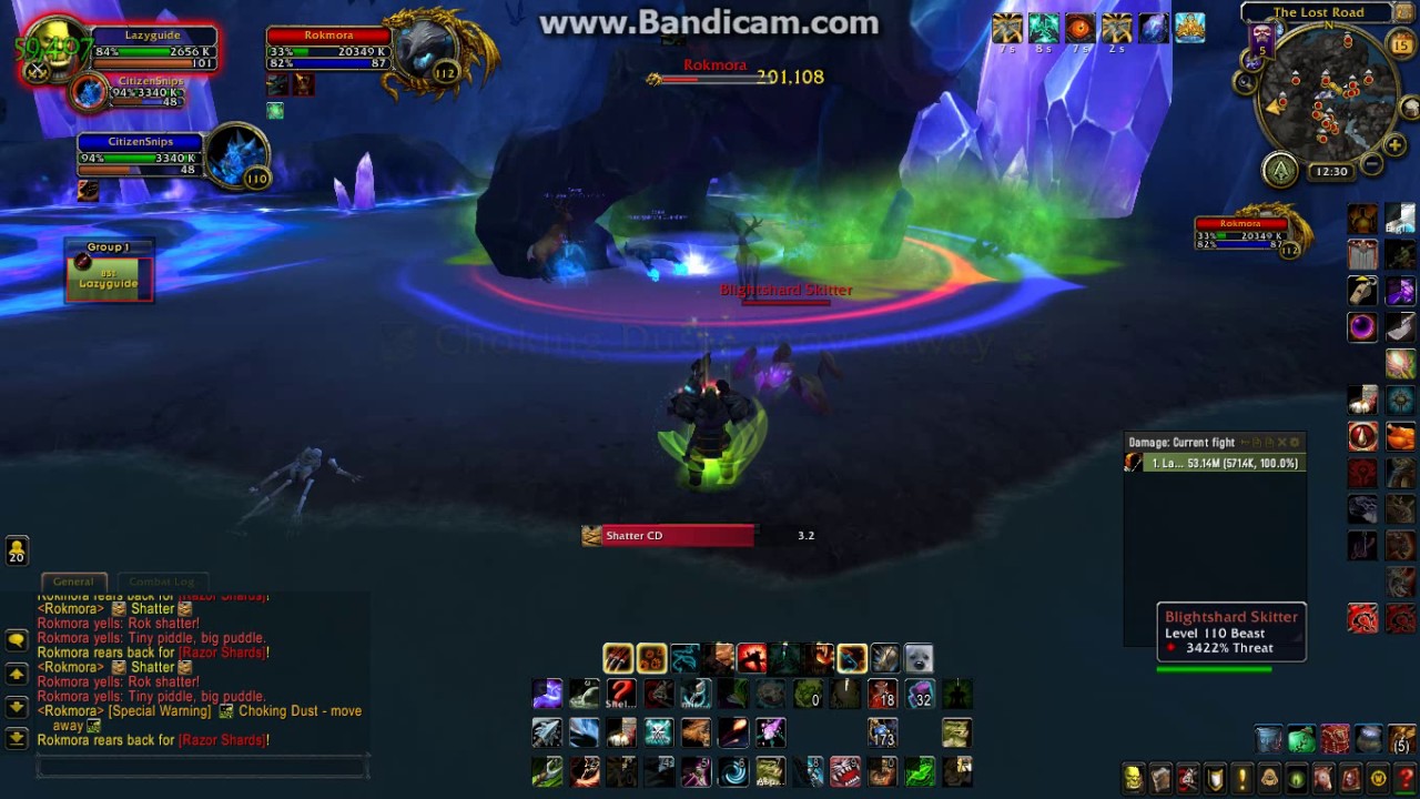Hunter Solos Mythic Rokmora!