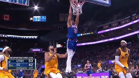 Stephen Curry showing his BEST RESPECT & Support to Jordan Poole leading the Warriors offense!