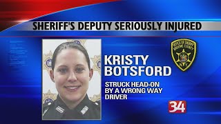 Sheriff's deputy seriously injured