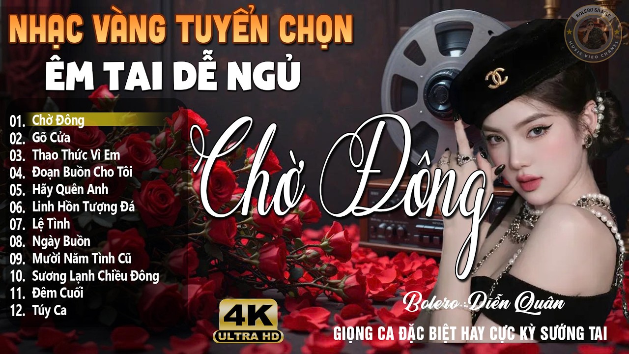 Chờ Đông ➤ Lk Nhạc Vàng Xưa DIỄN QUÂN Cực Êm Tai | Ca Nhạc Trữ Tình Bolero Hay Nhất Hiện Nay
