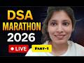 🔴 DSA Marathon LIVE | Hashing in Python | Interview Questions Practice