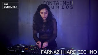 FARNAZ | Hard Techno | International Women's Day DJ set | THE Container