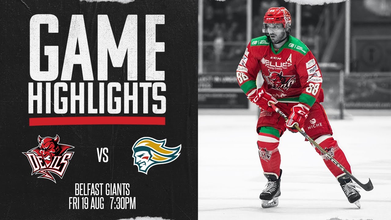 Cardiff Devils v Belfast Giants Aug 19th, 2022 YouTube