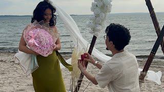 محفل نامزدی و عقد زینب و احمد جان/proposal surprise