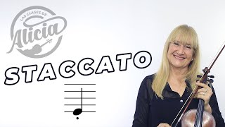 STACCATO - Golpe de Arco - Violín