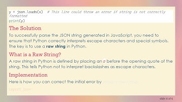 How to Parse a JSON in Python Created Using JavaScript