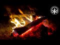 Cozy sounds of a campfire. Crackling wood and fire for deep sleep, relaxation and meditation.