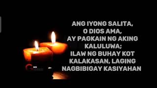 Break Thou the Bread of Life | Tagalog Version | Lyrics