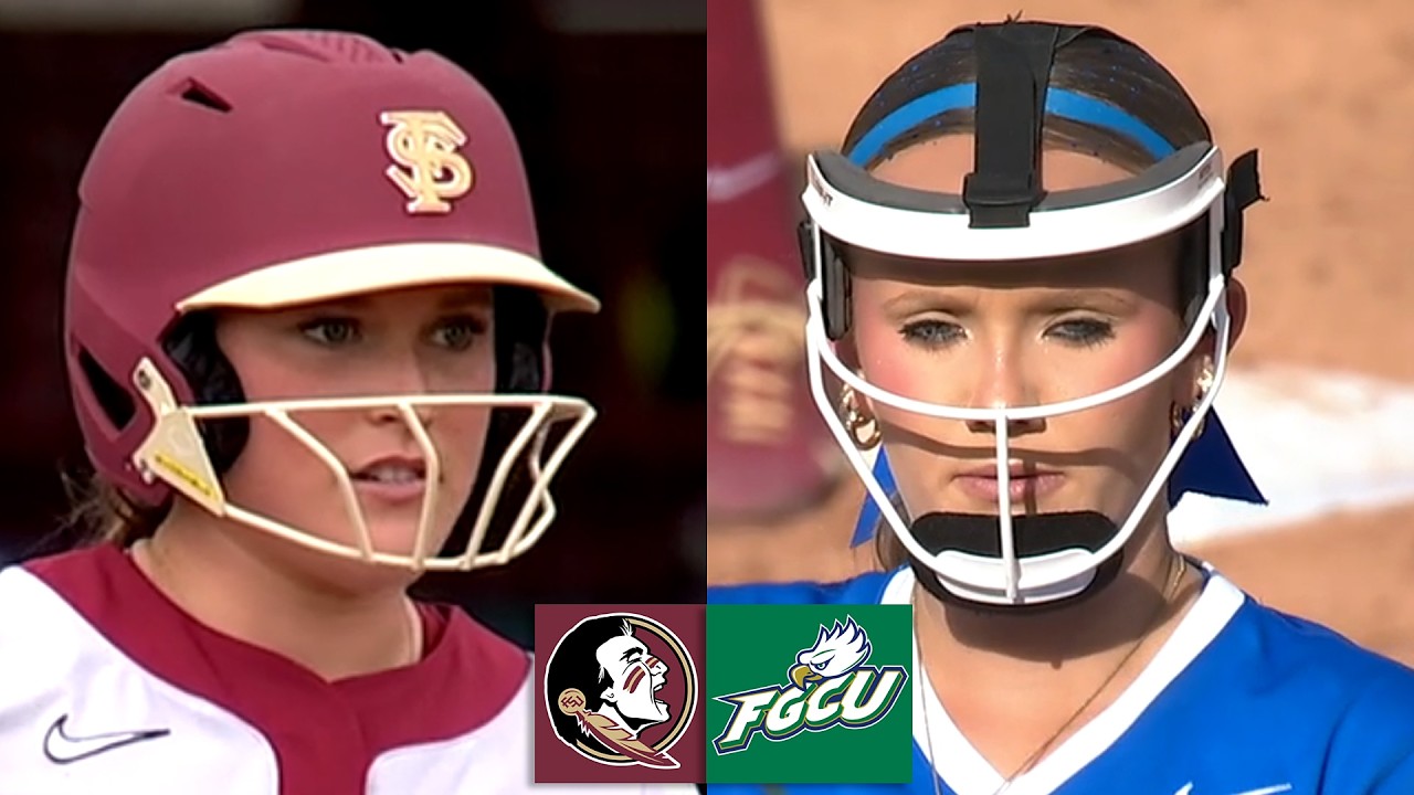 Florida Gulf Coast vs #10 Florida State Women's College Softball Highlights Full Game 2026