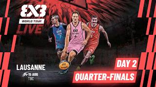 LIVE 🔴 FIBA #3x3WorldTour Lausanne 2026 | Quarter-Finals | #3x3Basketball screenshot 1