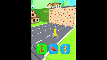 LEVEL 372 Shape shifting game very cool and gnarly hyper casual game.#shapeshifting #shorts #games