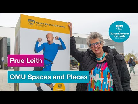 Take a tour of Queen Margaret University's campus spaces with Dame Prue Leith