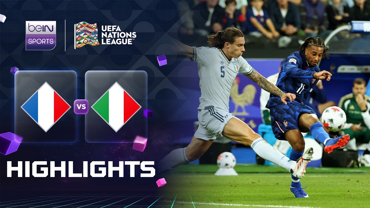 France v Italy | UEFA Nations League | Match Highlights