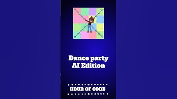 Hour of Code Fun! AI Dance Party for Kids #codingforkids #hourofcode