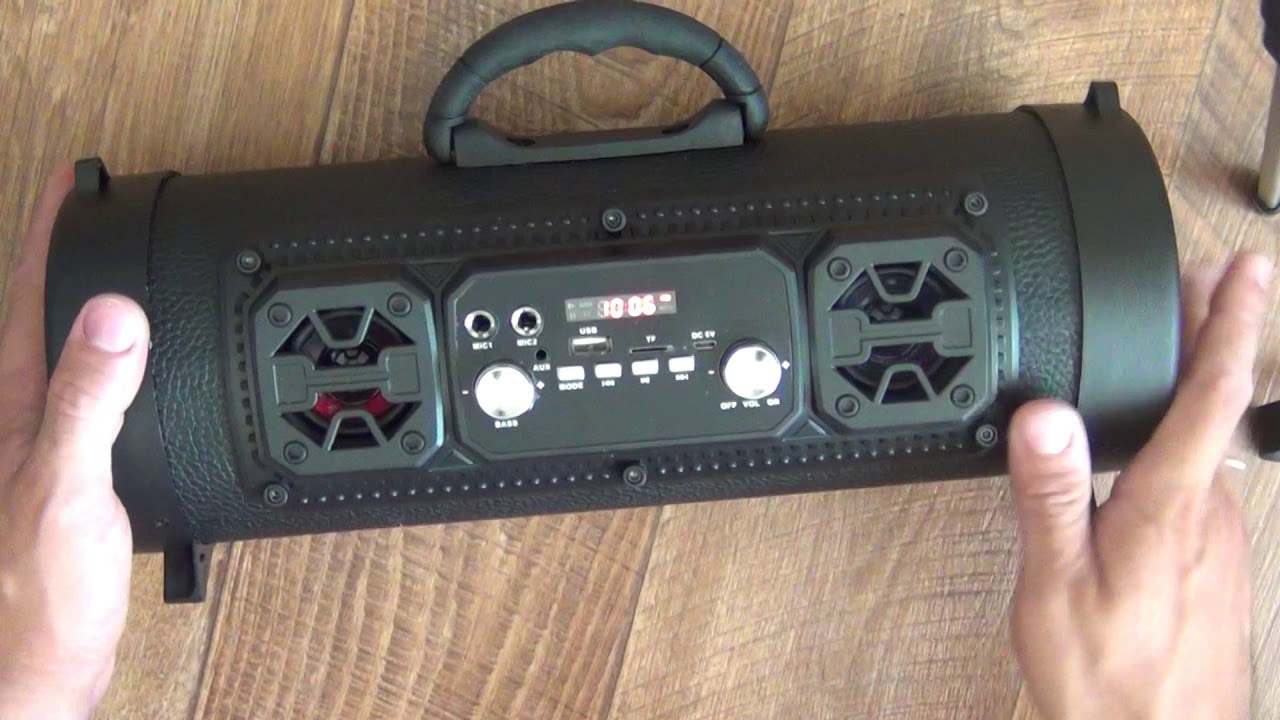 Bluetooth колонка CH-M17 FM, USB, SD, Microphone, Bass с Aliexpress