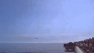F-14 Tomcat Low Supersonic Fly-By (Sonic Boom!)