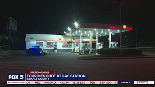 Quadruple shooting at DeKalb gas station leave for injured | FOX 5 News