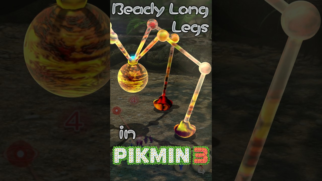 Я модифицировал Beady Long Legs в Pikmin 3