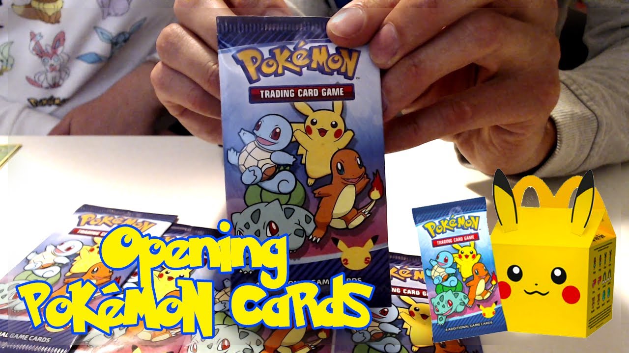 NEW* OPENING Pokémon Cards Round 2! | McDonald's Happy Meal (2021) - YouTube