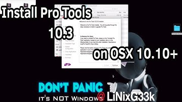 Install Pro Tools 10.3.10 on OSX 10.10+ in less than 8 minutes!!!