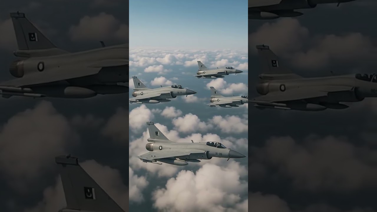 Pak jf17 thunder block 3 Patrolling near the India pak line of control 