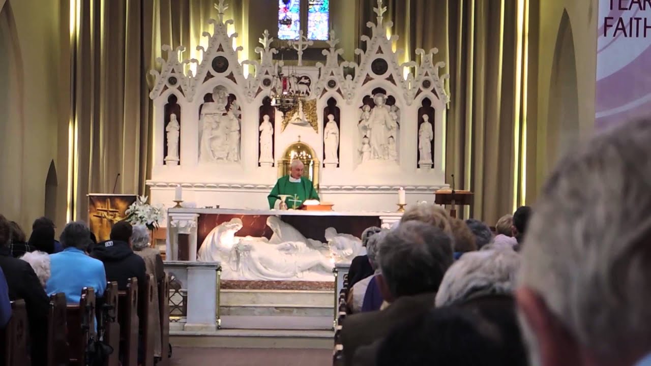 Pilgrims at the Shrine of Our Lady of Knock, Ireland YouTube Pilgrims at the Shrine of Our Lady of Knock, Ireland YouTube