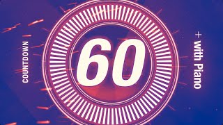 60 seconds Countdown timer / + with Piano