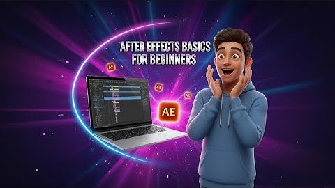 🎬 After Effects Basics "learn in 15 minutes "💥|  Beginner Tutorial 2025 தமிழ் | Full Guide.