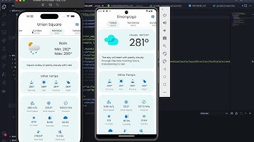 A Flutter Weather App leverages the OpenWeatherMap API to fetch real-time weather data