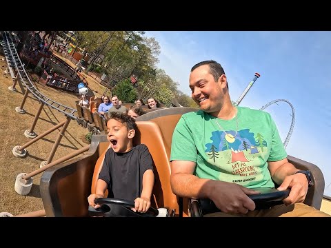 Snoopy's Racing Railway at Carowinds