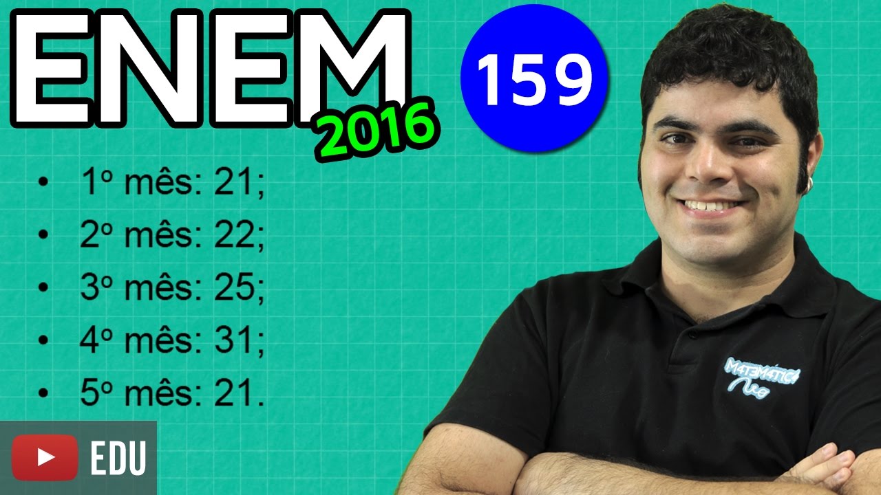 👉 ENEM 2016 Matemática #24 - Vacinas Febre Amarela e Operações Aritméticas (com pegadinha)
