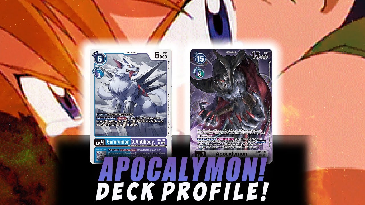 BEST. DECK, EVER! Apocalymon BT15 Deck Profile (Digimon EN 2024)