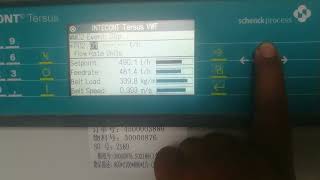 schenck weigh feeder controller VEG 20650 parameters blocks